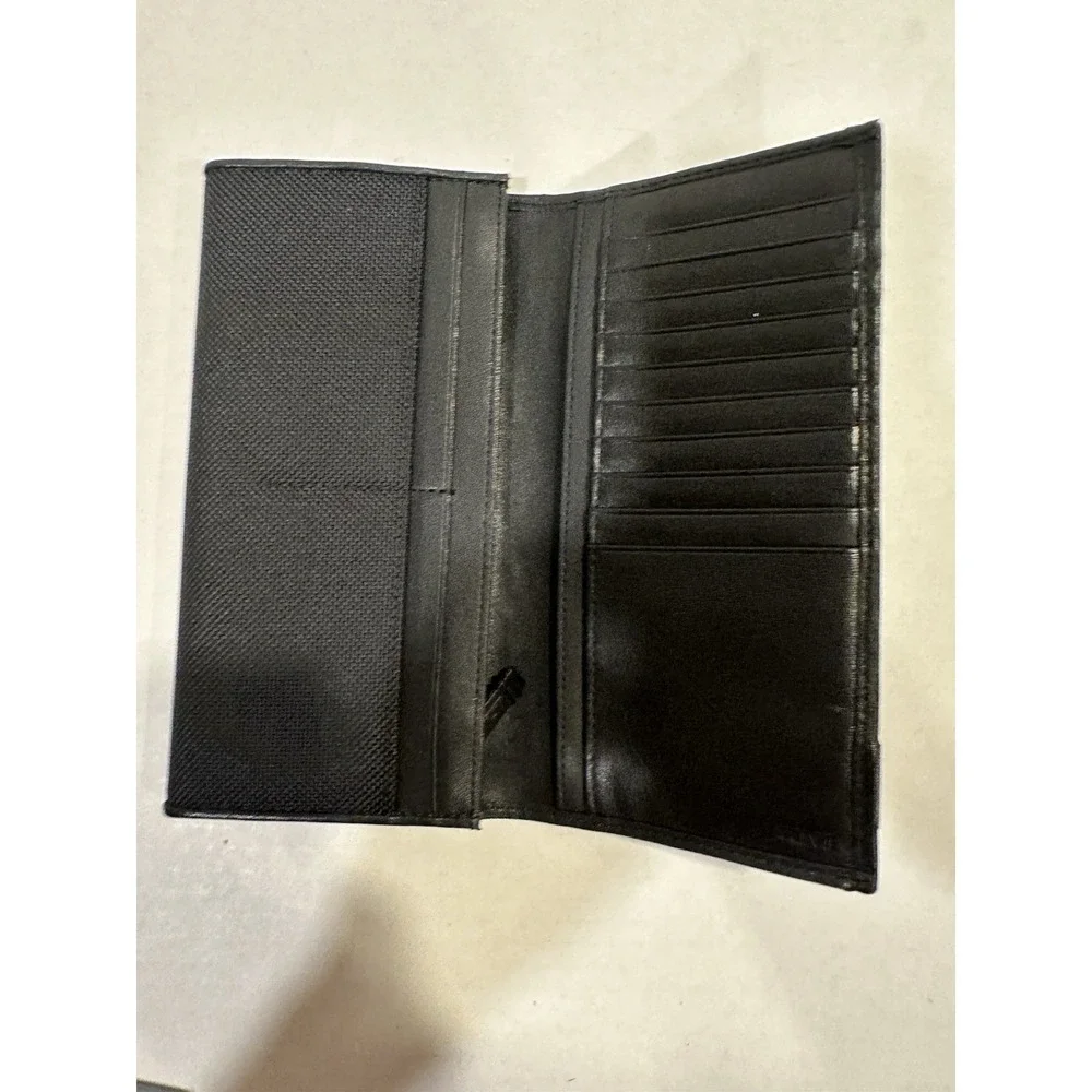 TUMI Alpha SLG Breast Pocket Wallet Black New With Tags